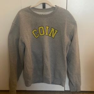 Coin crewneck